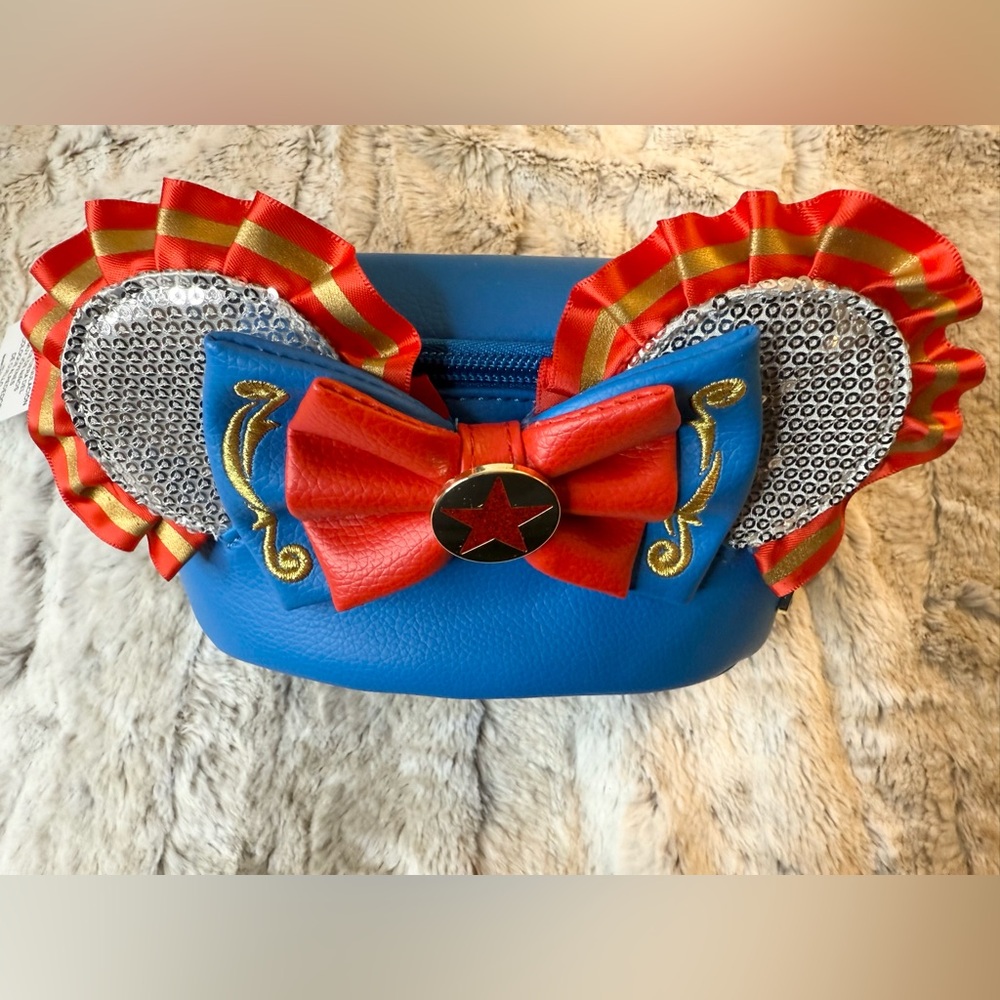 NWT *Discontinued* Disney Loungefly Minnie Main Attraction Series Dumbo Belt Bag - Picture 3 of 9